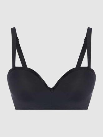 Naturana PLUS SIZE B&uuml;gel-BH aus Mikrofaser Modell Andalucia in Black, Gr&ouml;&szlig;e 70C
