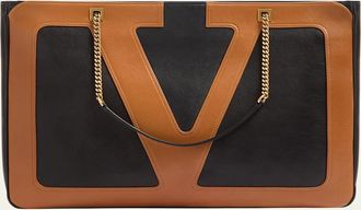 Valentino Garavani Viva Superstar Large Leather Tote Bag
