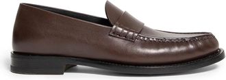 The Row Novus leather loafers