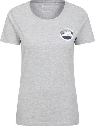 Mountain Warehouse Lake District Tree Ring Natural T-Shirt in Gray at Nordstrom, Size 12