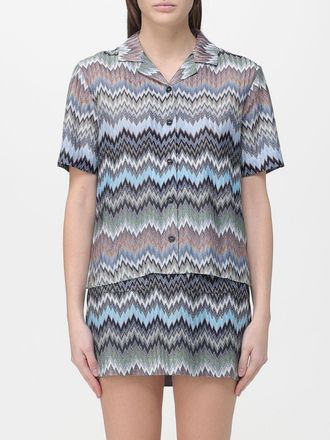 Missoni Camicia Missoni in viscosa con motivo zig-zag