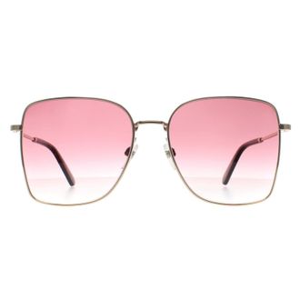Marc Jacobs Vierkant Dames Goud Roze Kleurverloop MARC 829/S
