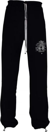 Amiri Broeken, Heren, Zwart, XL, Katoen, Precious Memories Trainingsbroeken
