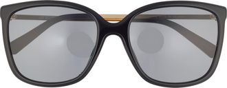 Love Moschino 56mm Oversize Sunglasses in Black at Nordstrom Rack
