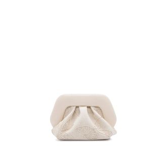 Themoir&egrave; Tassen, Dames, Beige, ONE Size, Hennep, Bios Small Ricamo