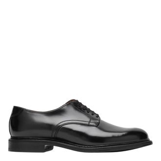 Berwick 1707 Derby - Heren - Schoenen - Zwart - Maat: 43 EU Leer