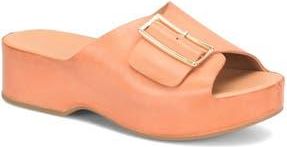 Kork-ease York Platform Slide Sandal in Orange Leather at Nordstrom Rack, Size 10