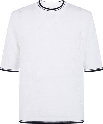 Laneus Knitted T-Shirt Man