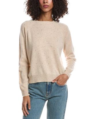 Brodie Sparkle Mini Cashmere Sweater