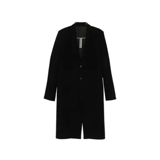 Rick Owens Concordian Single-breasted Tailored Coat