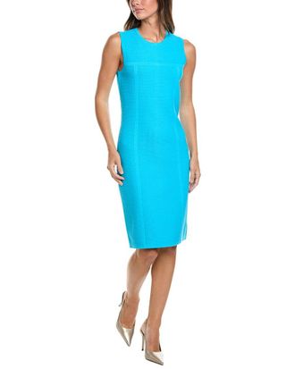 St. John Pique Crew Dress