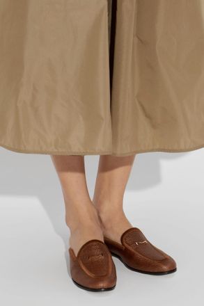 Max Mara Mito Flip-flops, Womens, Brown