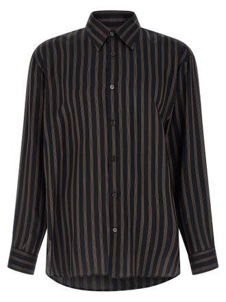 Dries Van Noten Black Copper Mens Blouse