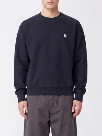 Dsquared2 Felpa girocollo in cotone a maniche lunghe con logo a contrasto