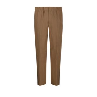 Lardini Slim-fit Trousers, male, Brown, Size: L 350 Pant