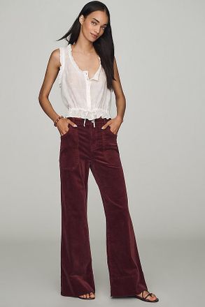 Pilcro Rylan High-Rise Flare Jeans by Pilcro: Corduroy Edition