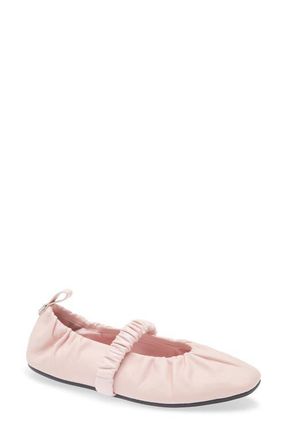 Rag & Bone Spire Ruched Mary Jane Flat in Blush at Nordstrom, Size 7.5Us