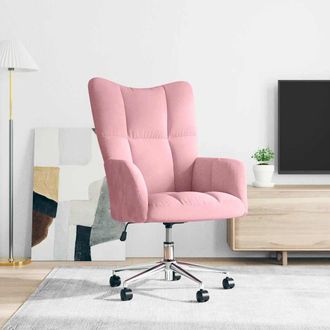 vidaXL Sill&oacute;n De Relax De Terciopelo Rosa Vidaxl