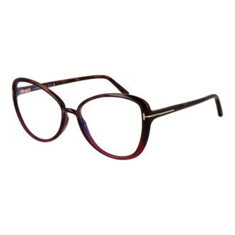Tom Ford Bril met blauwe filterlenzen FT5907-B 055 55