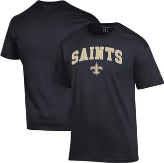 Champion Mens Champion Black New Orleans Saints Arch Over Logo T-Shirt at Nordstrom, Size Xx-Large