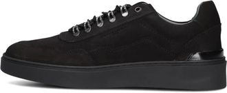 Stefano Lauran Schoenen, Heren, Zwart, 44 EU, Leer, Heren Sneakers Lj 2502