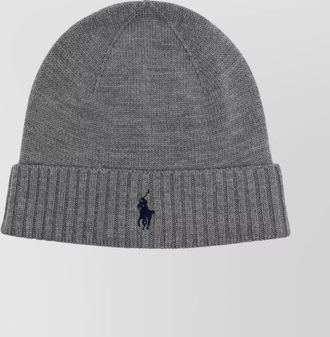 Ralph Lauren pony polo hat ribbed cuff