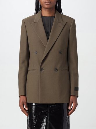 Maison Margiela Jacket Woman color Kaki