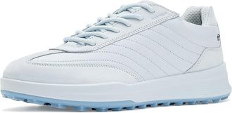Ecco Street Vibe Waterproof Lace-Up Womens Golf Shoes Air/Air : EU 42 (US Womens 11-11.5) B - Medium, Leather