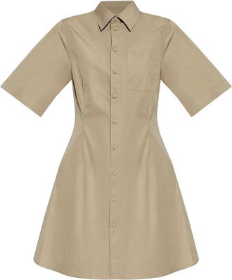 Ami Cotton Shirt Dress