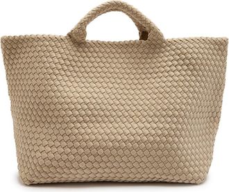 Naghedi St Barths Large Woven Tote - Ecru - One Size