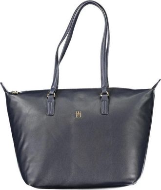 Tommy Hilfiger Tote Bag - Dames - Shoppers - Blauw - ONE Size - Polyester - Tassen