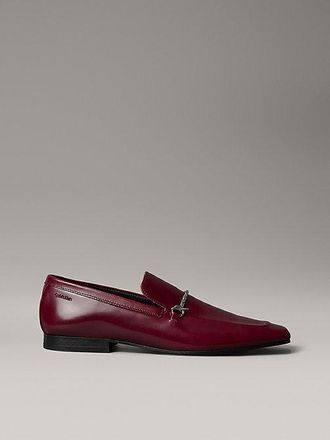 Calvin Klein Mocasines De Piel Suave Con Puntera Cuadrada