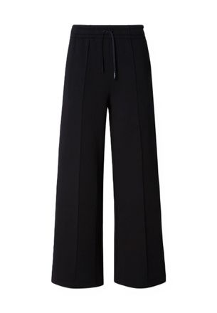 Lacoste High-Waisted Drawstring Wide-Leg Pants