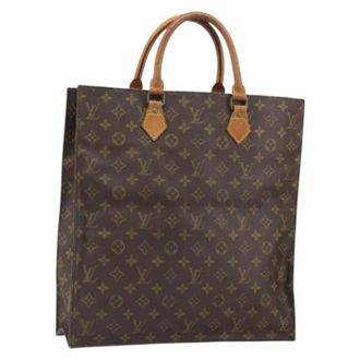 Louis Vuitton Pre-owned Tote Bags, female, Brown, Size: ONE SIZE Pre-owned Vintage Canvas Tote Bag