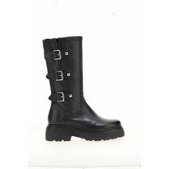 Mjus Bikerlaarzen in leer