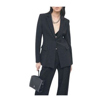 Patrizia Pepe Blazer slim-fit - - Jackets - Donna - Nero - L