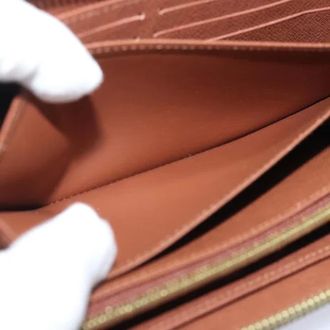 Louis Vuitton Pre-owned Wallets, female, Brown, Size: ONE SIZE Pre-owned Canvas Wallet