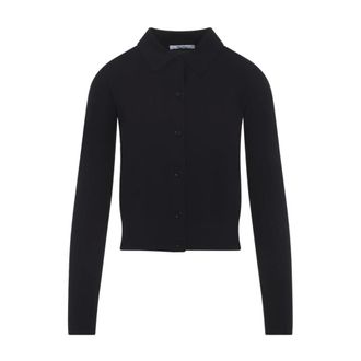 Max Mara Shirts, female, Black, Size: S Medeola Cardigan