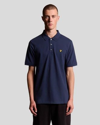 Lyle & Scott Plain Polo Shirt in Navy at Nordstrom, Size Xx-Large