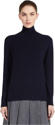 Max Mara Truien & Vesten, Dames, Blauw, XS, Kiku Sweater