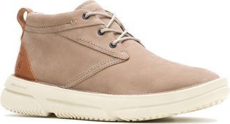 Hush Puppies Baylor Leren Heren Grijze Laarzen