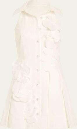 Ramy Brook Donna Floral Mini Shirtdress