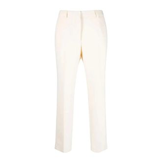 See By Chlo&eacute; Straight Trousers, female, Beige, L, Beige Formal Trousers
