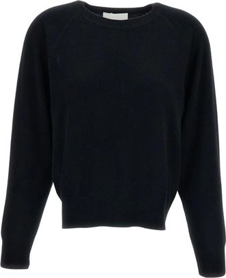 Lisa Yang Brushed Cashmere Jumper - female - Lisa Yang - Cashmere Knitwear - Black - XS - Knitwear