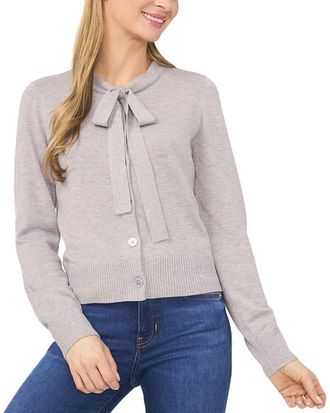 CeCe by Cynthia Steffe Regular Fit Wool-Blend Cardigan