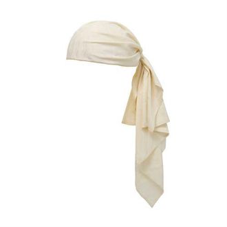 Lele Sadoughi Sophia Silk Scarf Cap in Ivory at Nordstrom