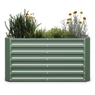 Blumfeldt Blumfeldt Cama Elevada High Grow De 120 X 60 X 60 Cm De Chapa Ondulada De Acero F&aacute;cil De Montar A Prueba De &Oacute;xido Y Heladas