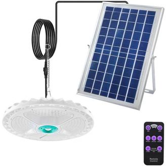 Trade Shop Trade Shop Traesio - Trade Shop - Plafoniera Lampada 400watt En Faro Sospension Con Solare 236 Led 1300lm