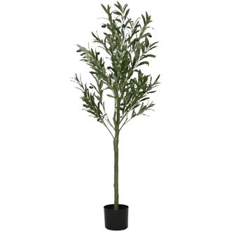 vidaXL Rbol De Olivo Artificial Con 450 Hojas Verde 120 Cm Vidaxl