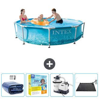 Intex Piscina Con Estructura Redonda - 305x76 Cm - 7-piezas Scb69